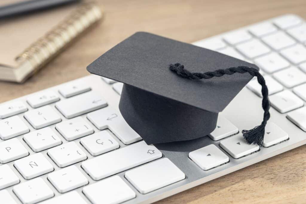 Online Learning or home study concept